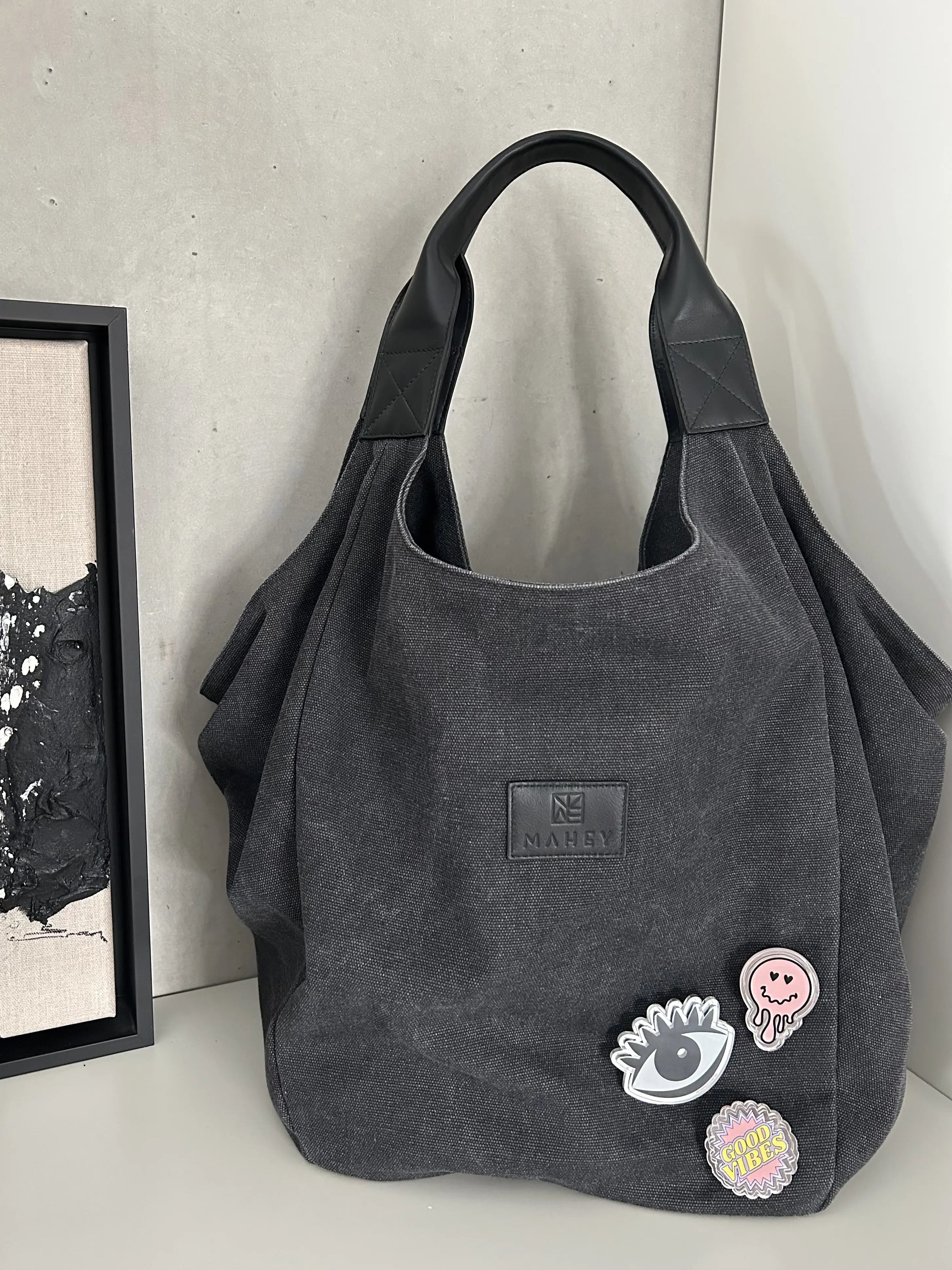 MIRROR BAG PIN – GOOD VIBES