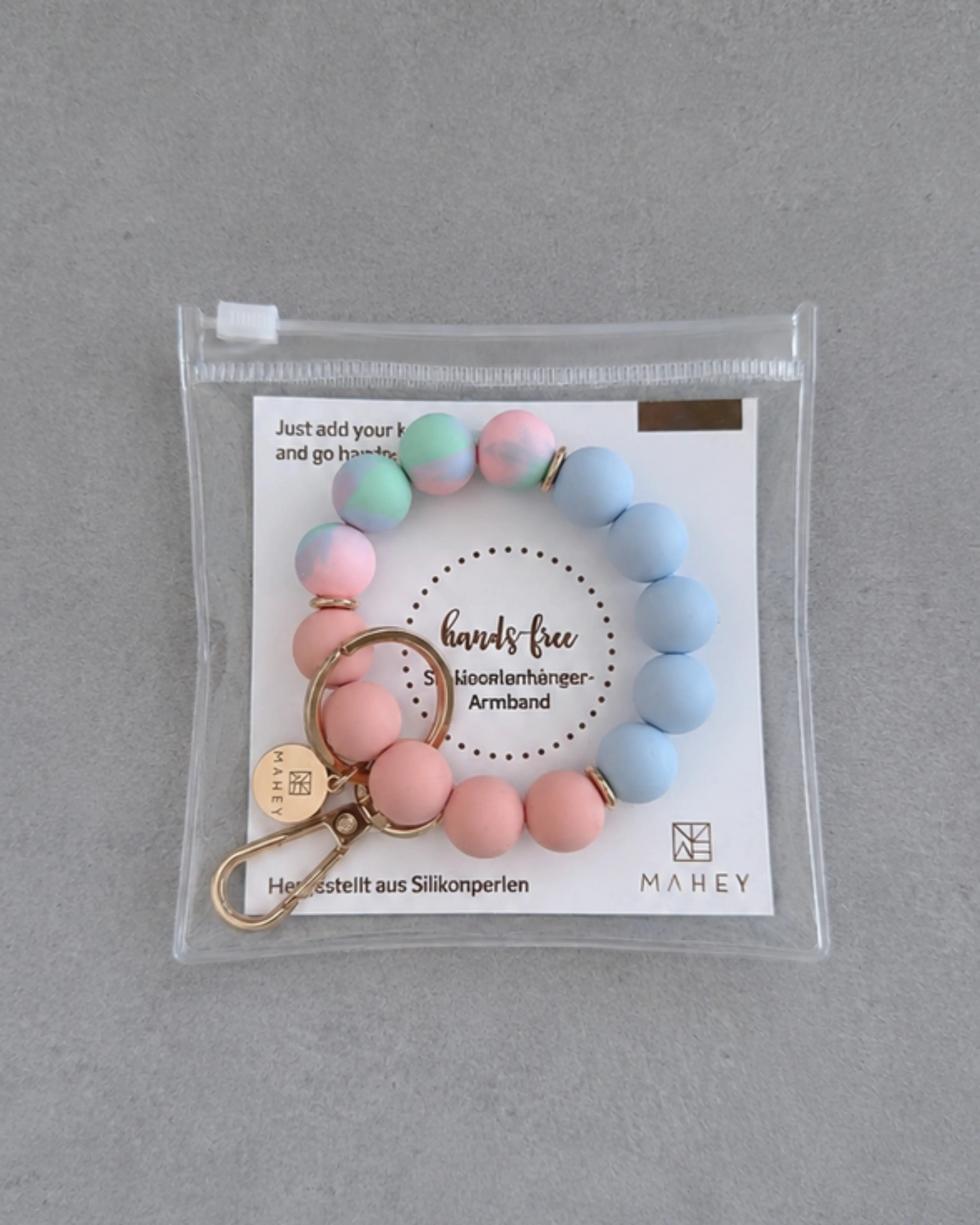 BUBBLE GUM - SCHLÜSSELANHÄNGER-ARMBAND