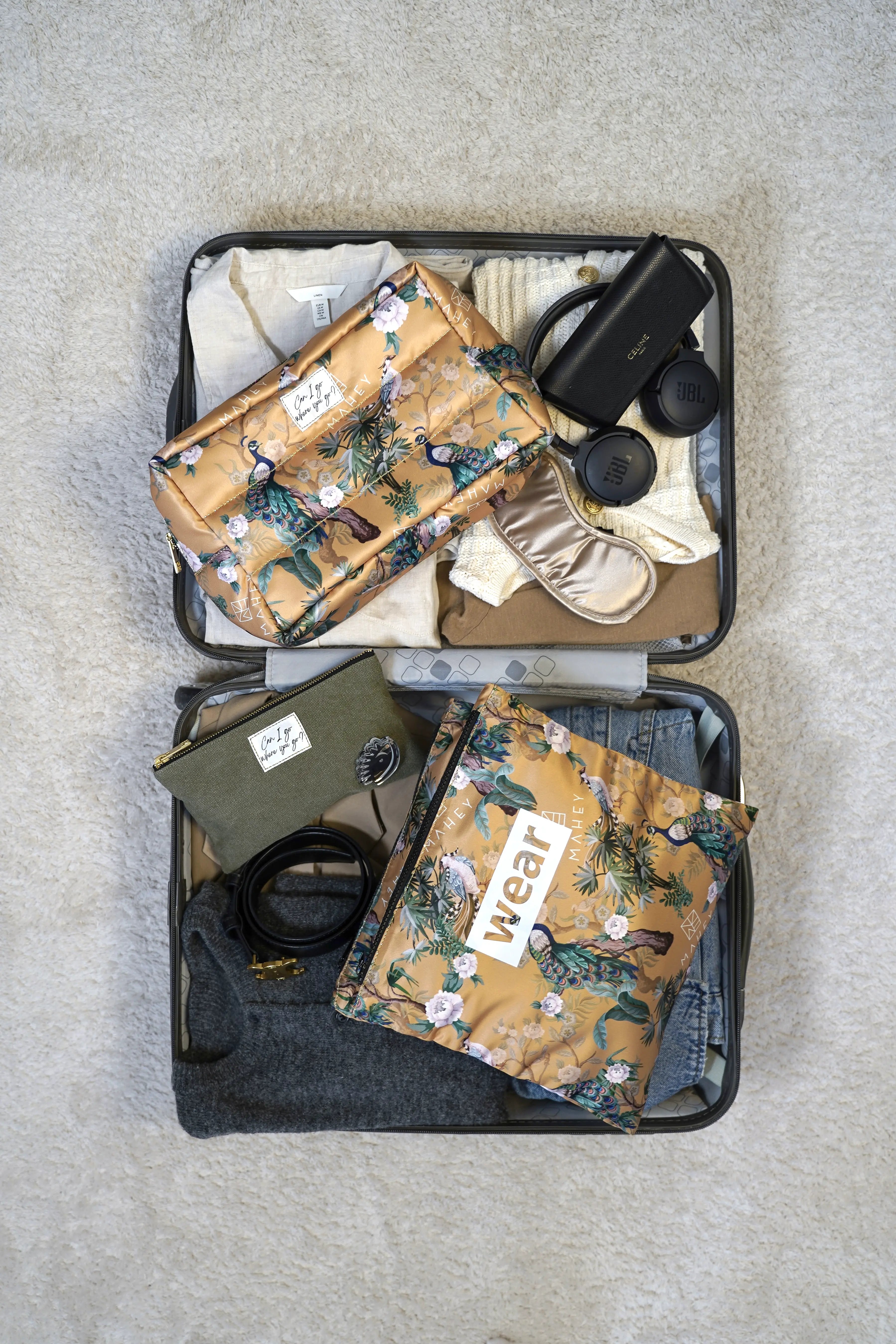 BERLIN MAKEUP BAG – KHAKI