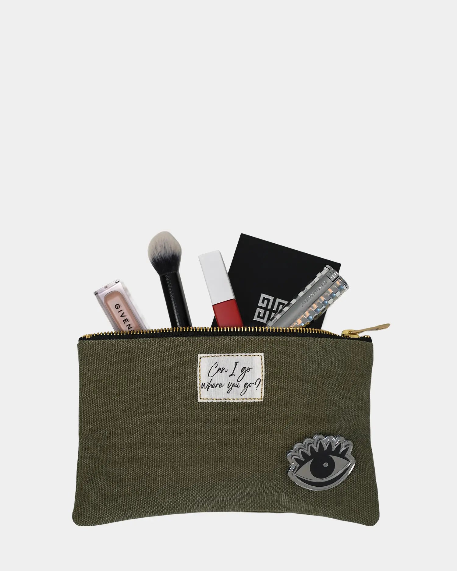 BERLIN MAKEUP BAG – KHAKI