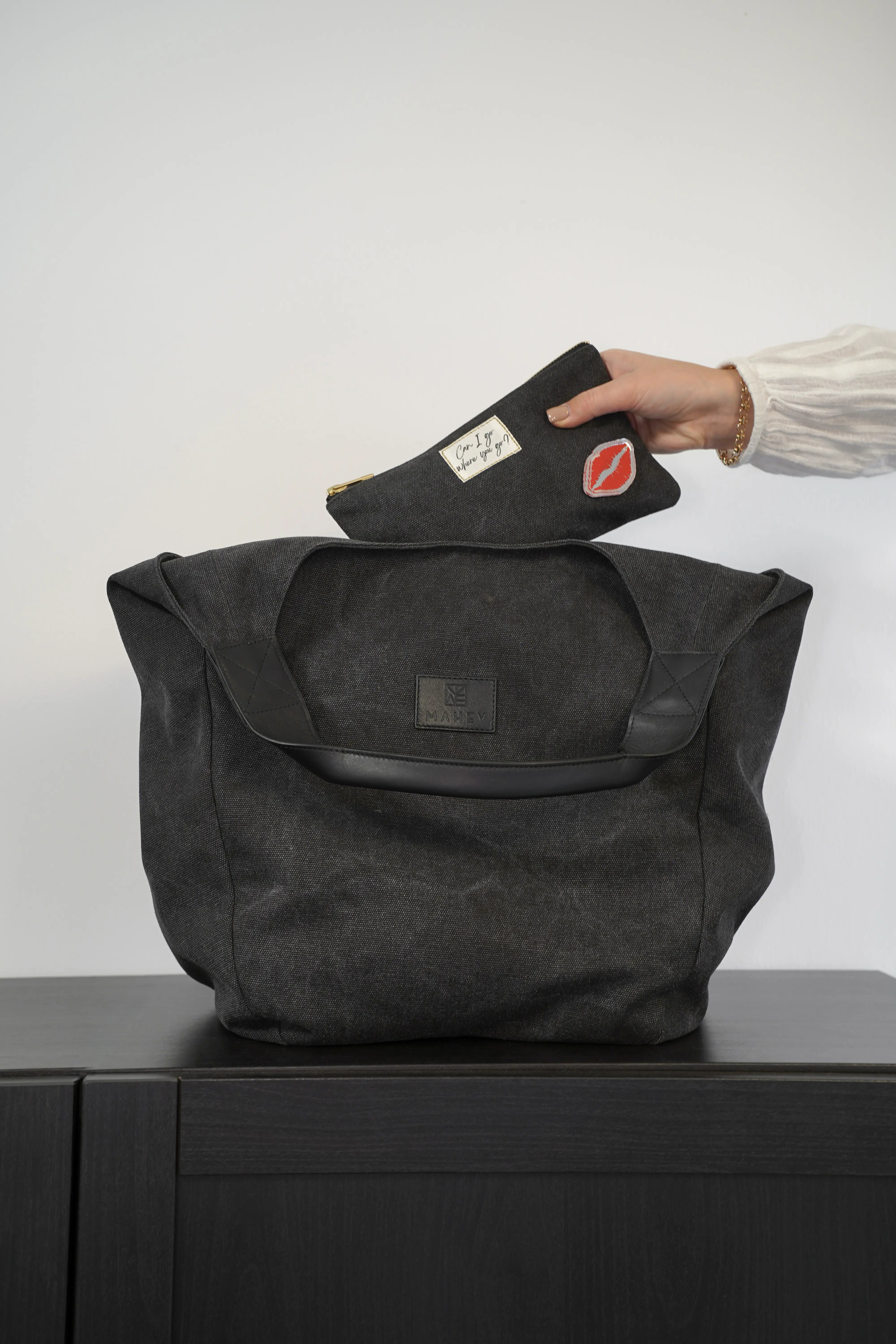 NEW YORK TOTE BAG – BLACK