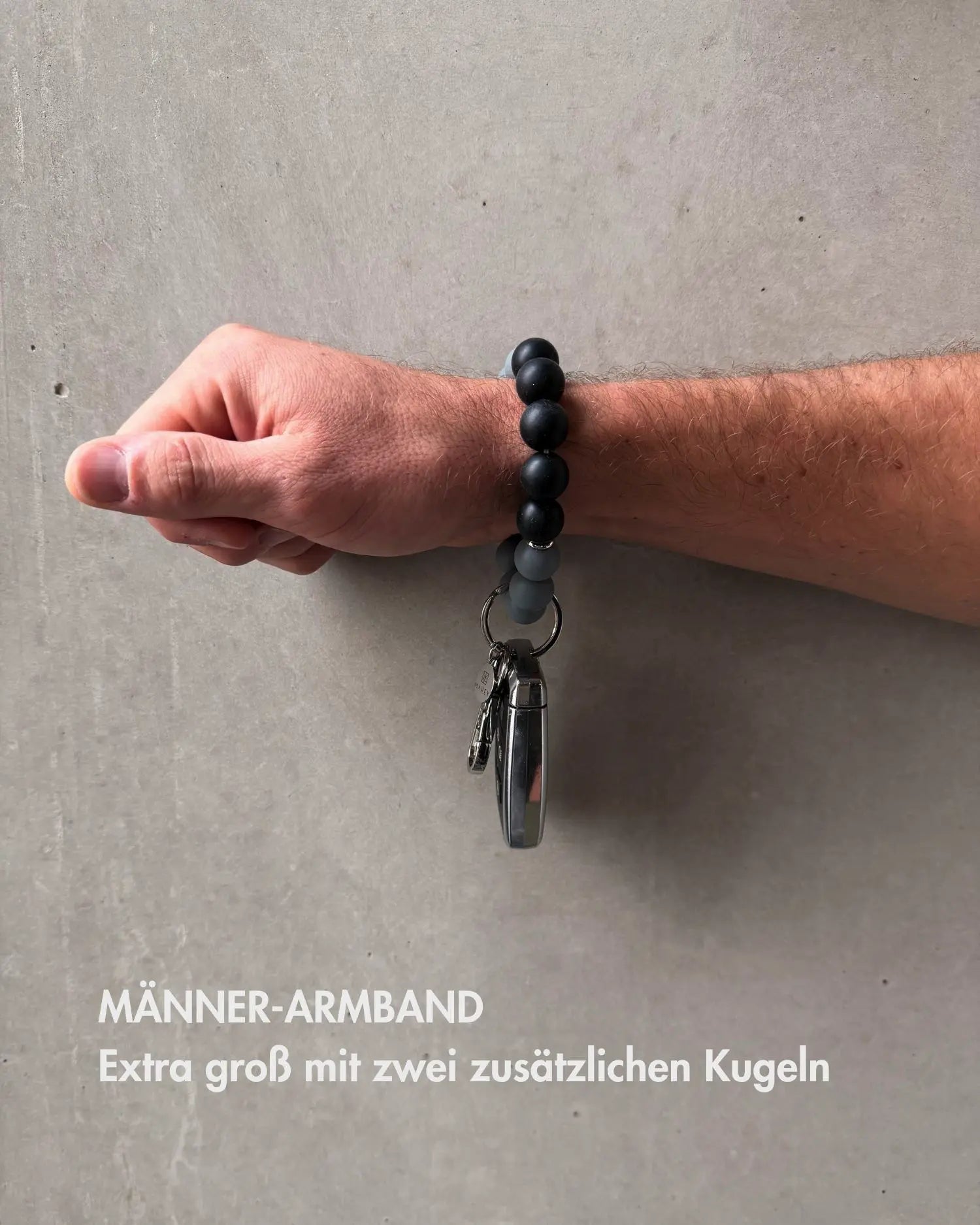 MAN OF STONE LARGE – SCHLÜSSELANHÄNGER-ARMBAND