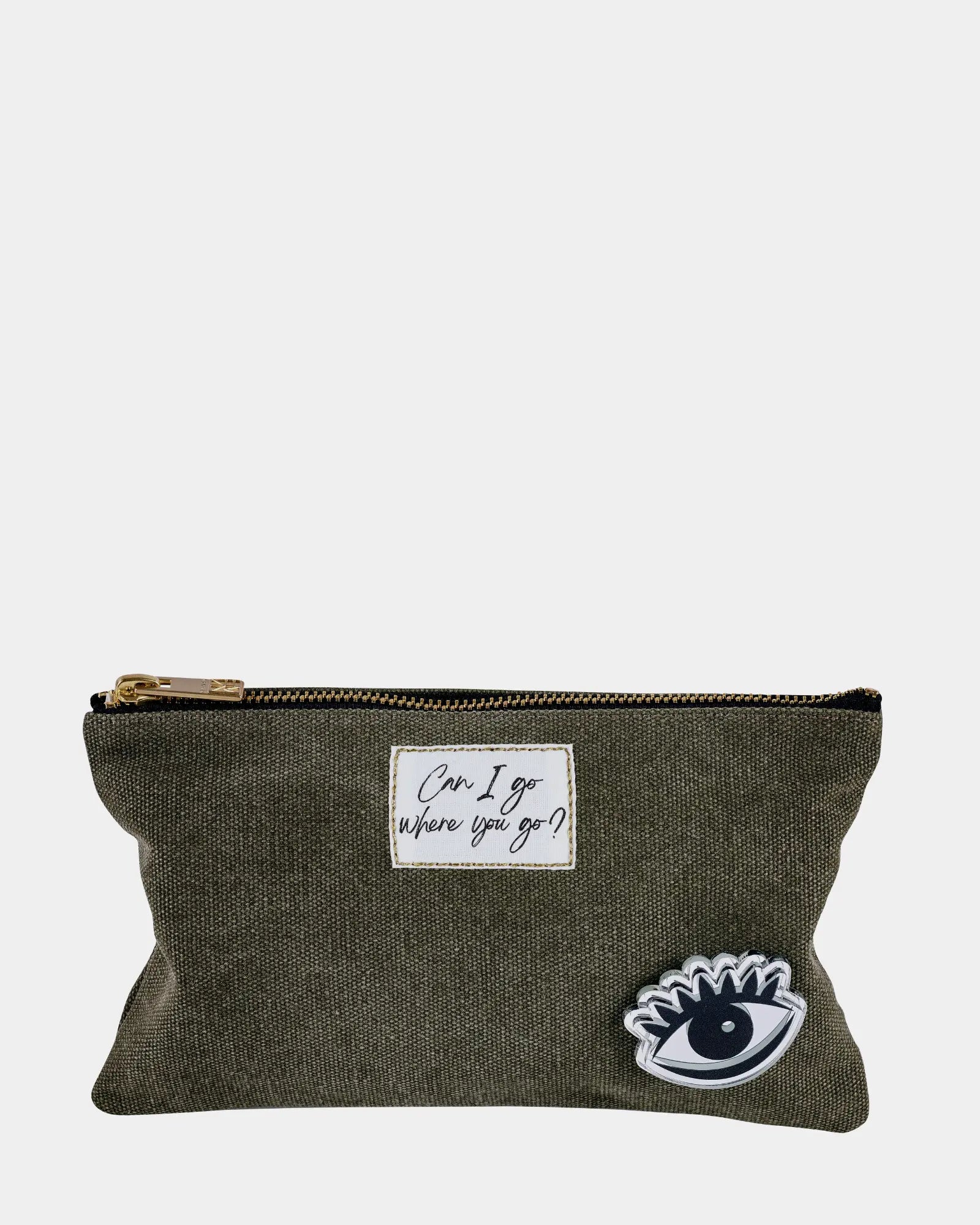 BERLIN MAKEUP BAG – KHAKI
