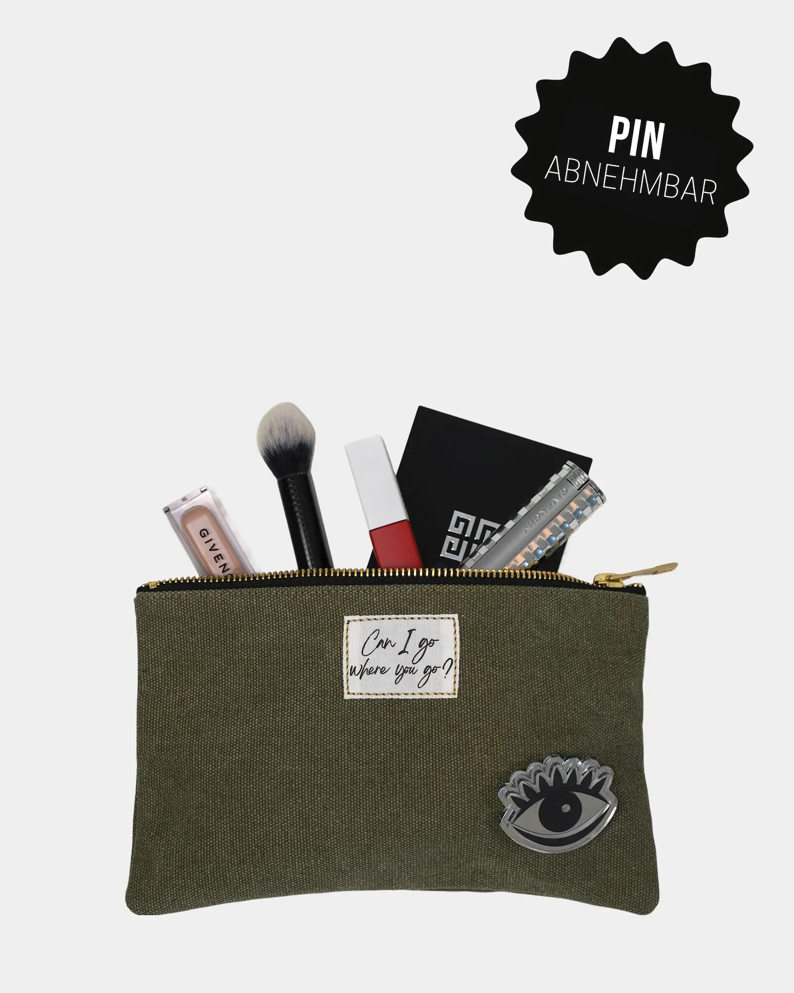 BERLIN MAKEUP BAG – KHAKI