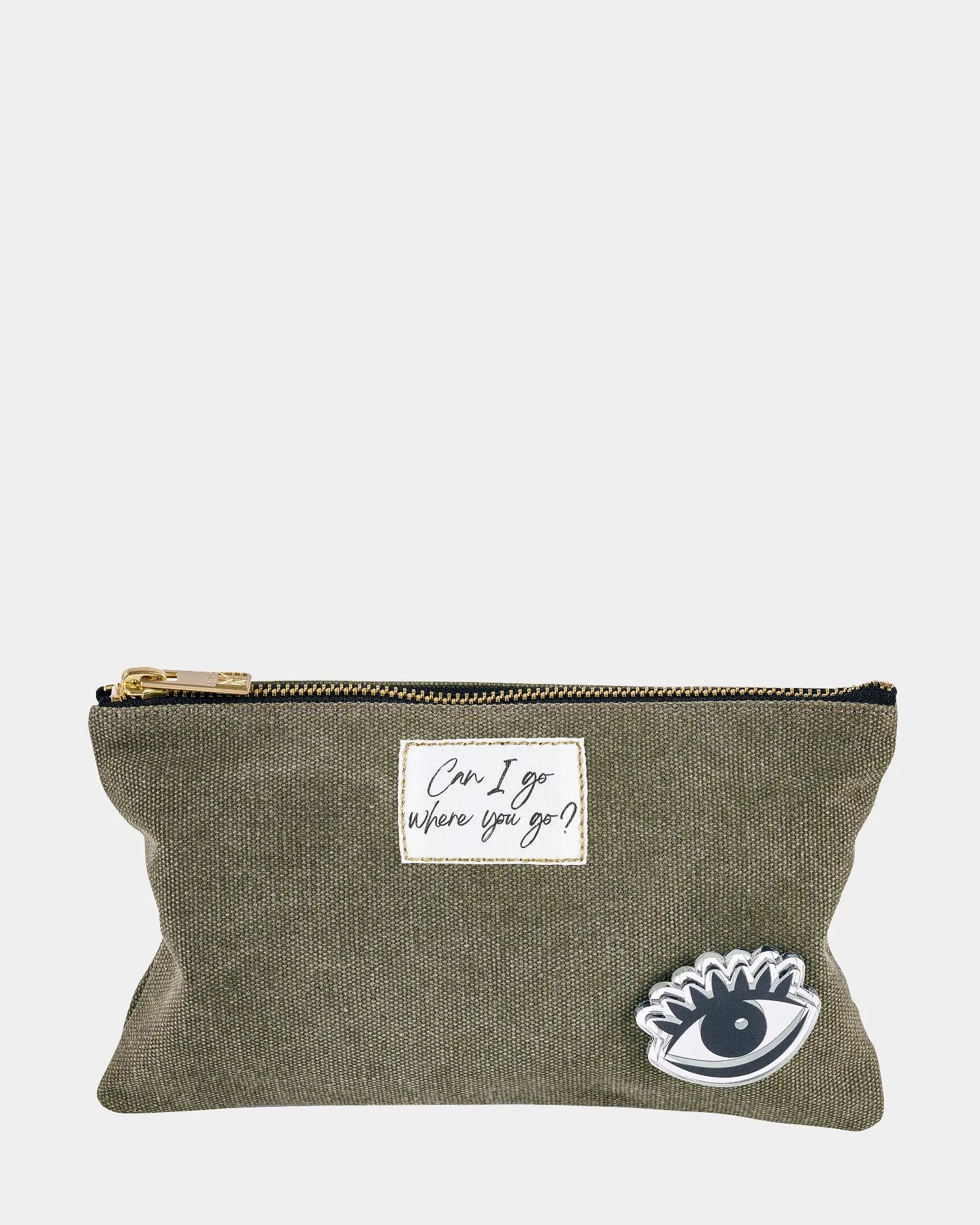 BERLIN MAKEUP BAG – KHAKI