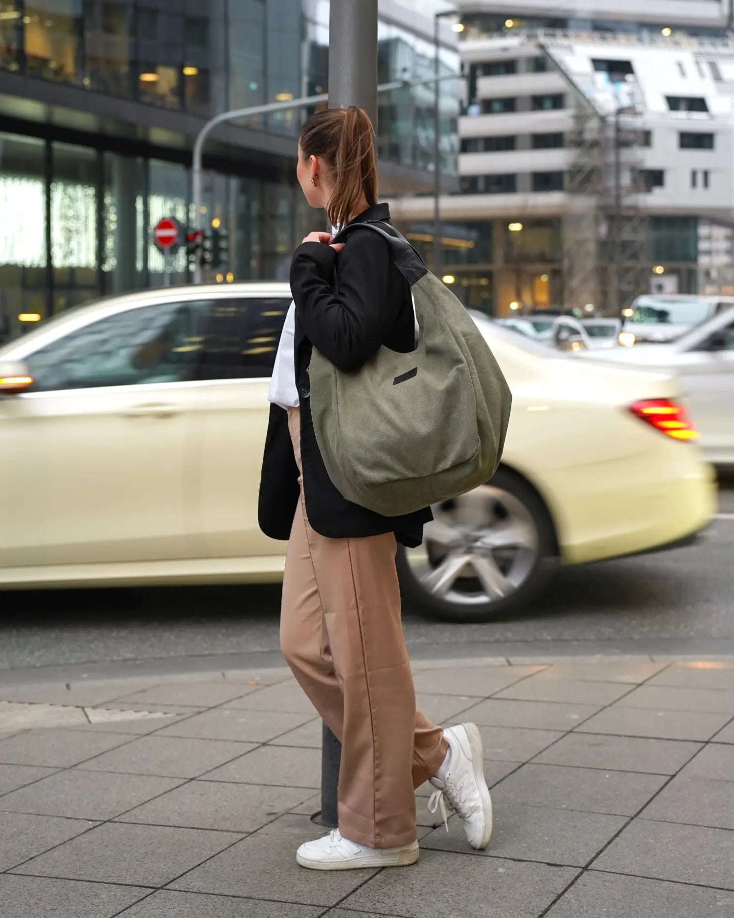 NEW YORK TOTE BAG – KHAKI