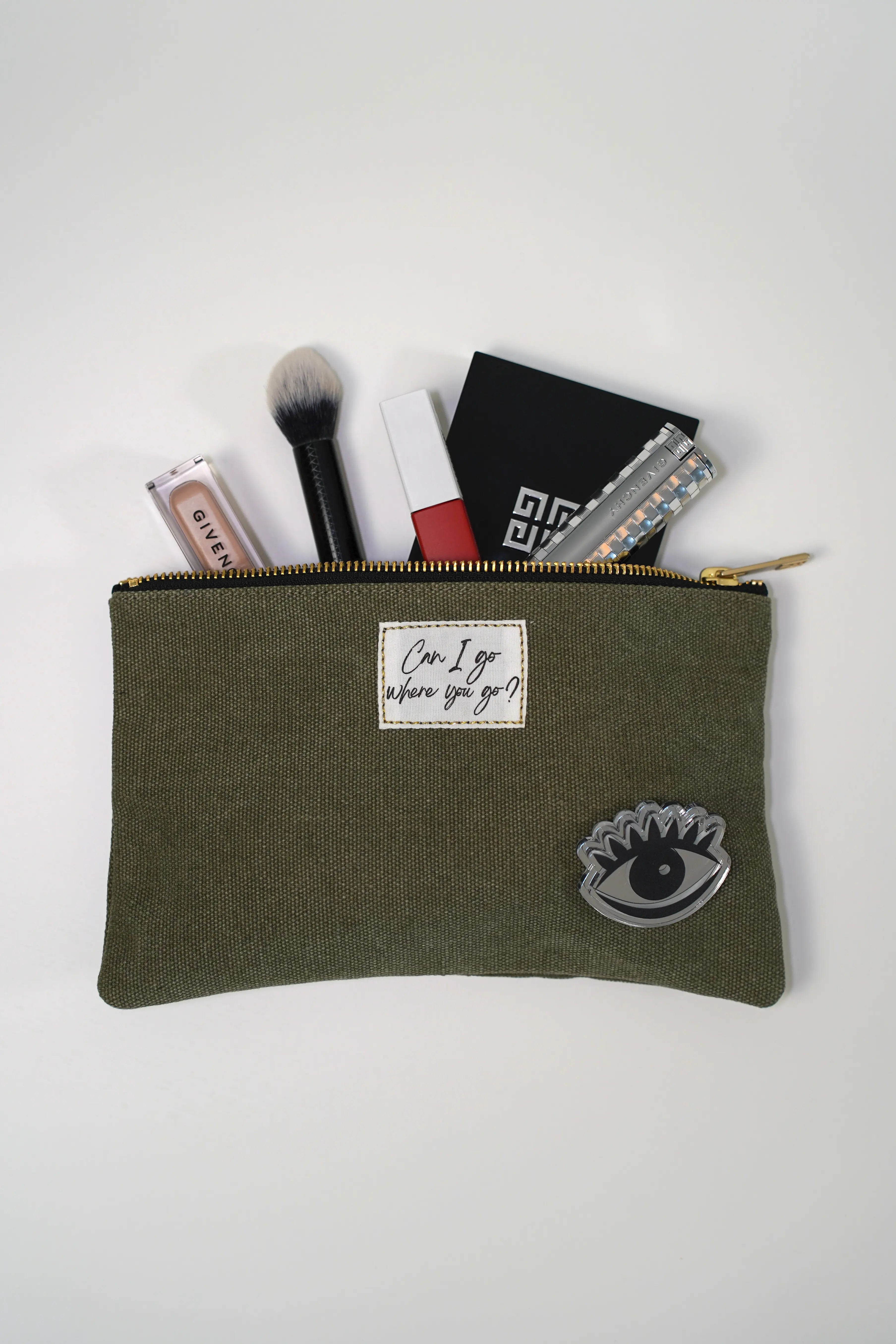 BERLIN MAKEUP BAG – KHAKI
