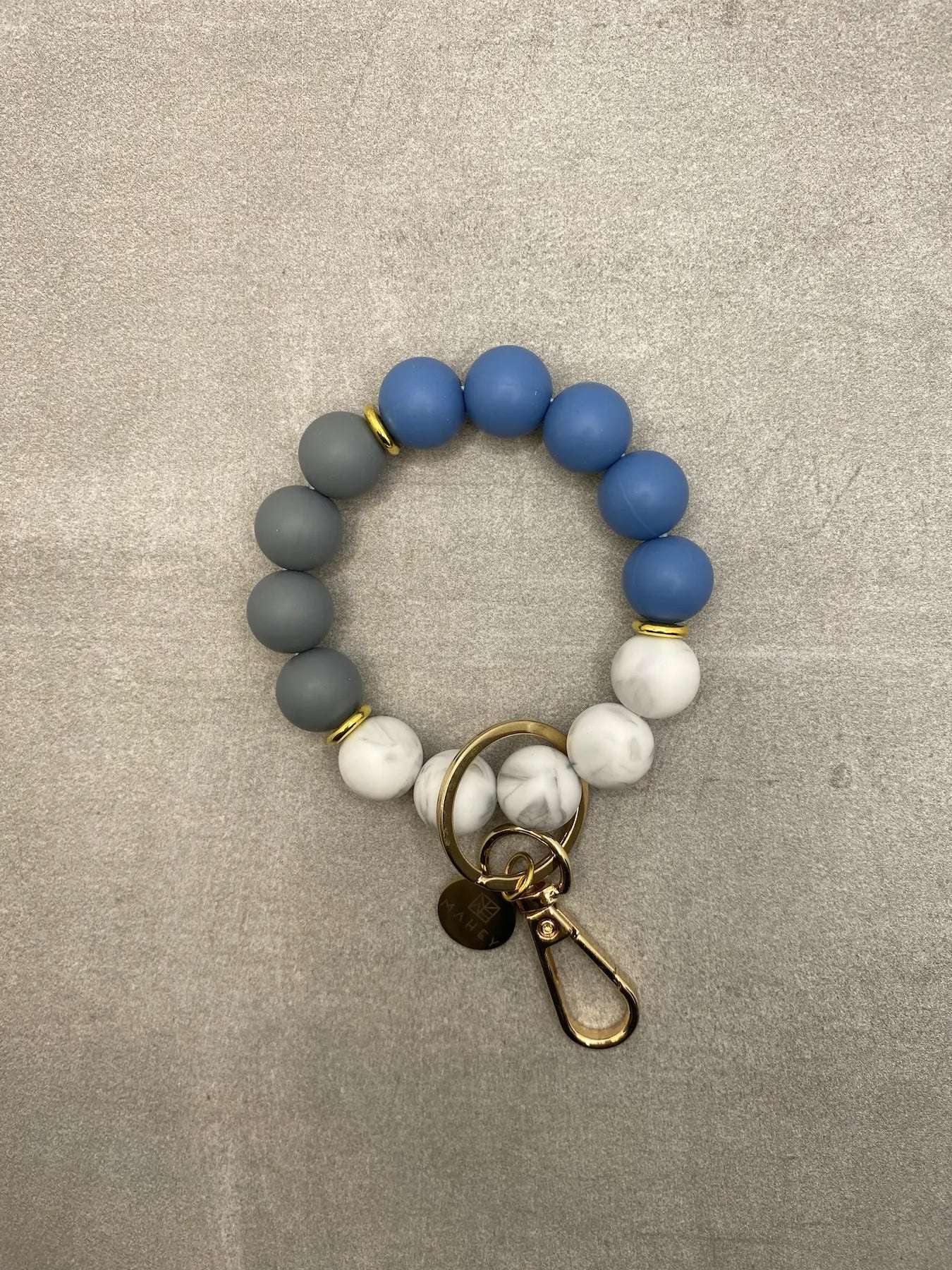 MYSTIC BLUE – SCHLÜSSELANHÄNGER-ARMBAND