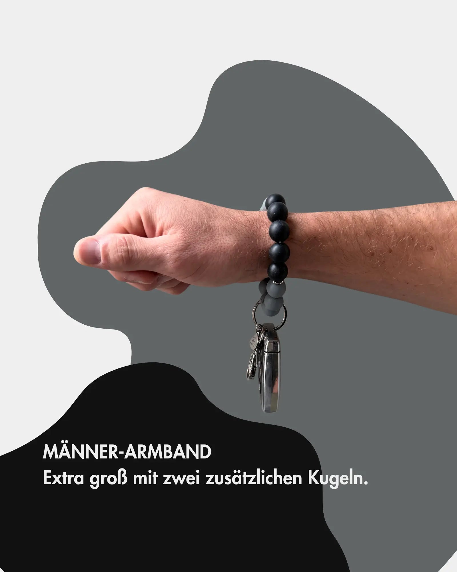 MAN OF STONE LARGE – SCHLÜSSELANHÄNGER-ARMBAND
